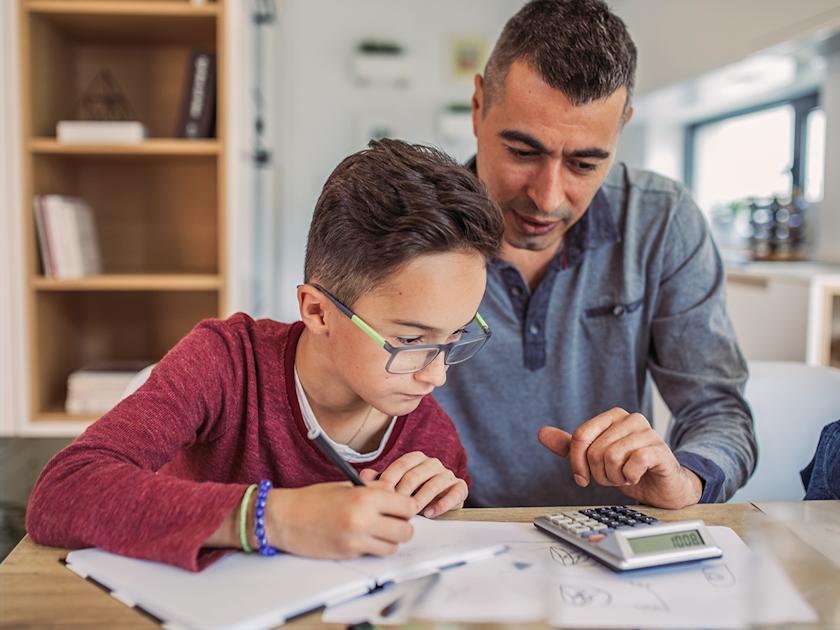 Math homework tools for kids with dyscalculia