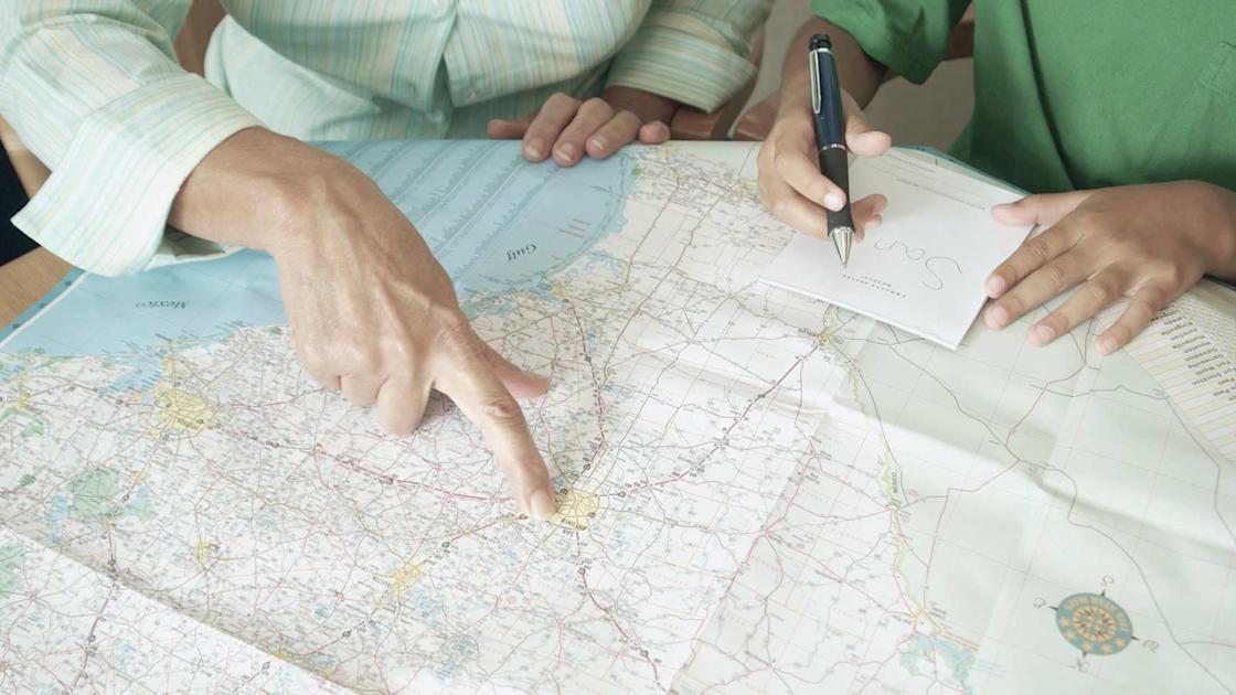 What is visual-spatial processing?