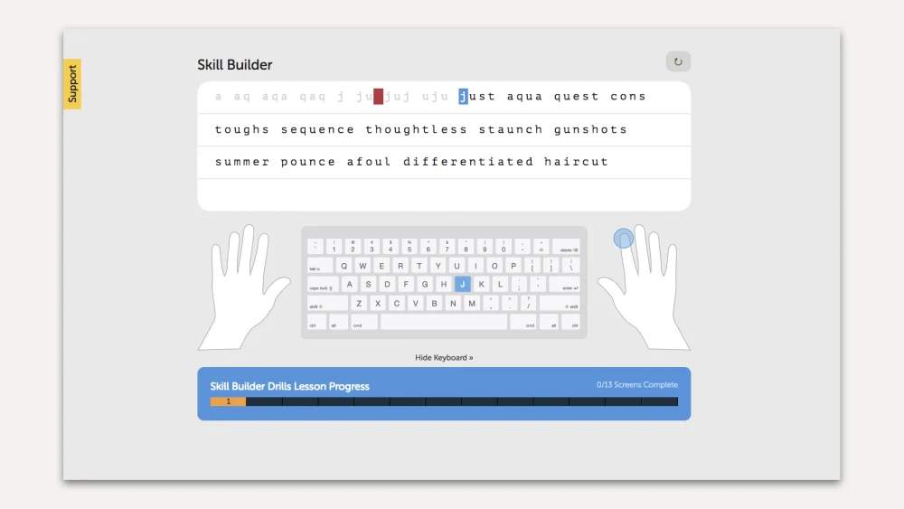 Typing tutor for mac