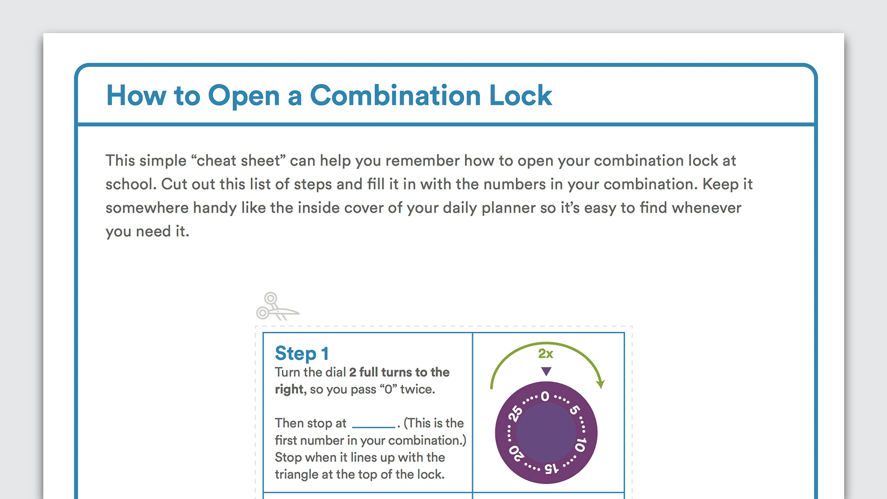 Crack A Master Combination Lock Flow Chart