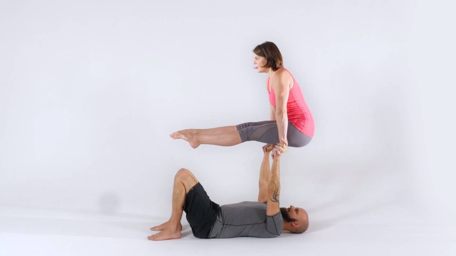 AcroYoga Hand Balancing Tutorials: Tuck Sit and L-Sit