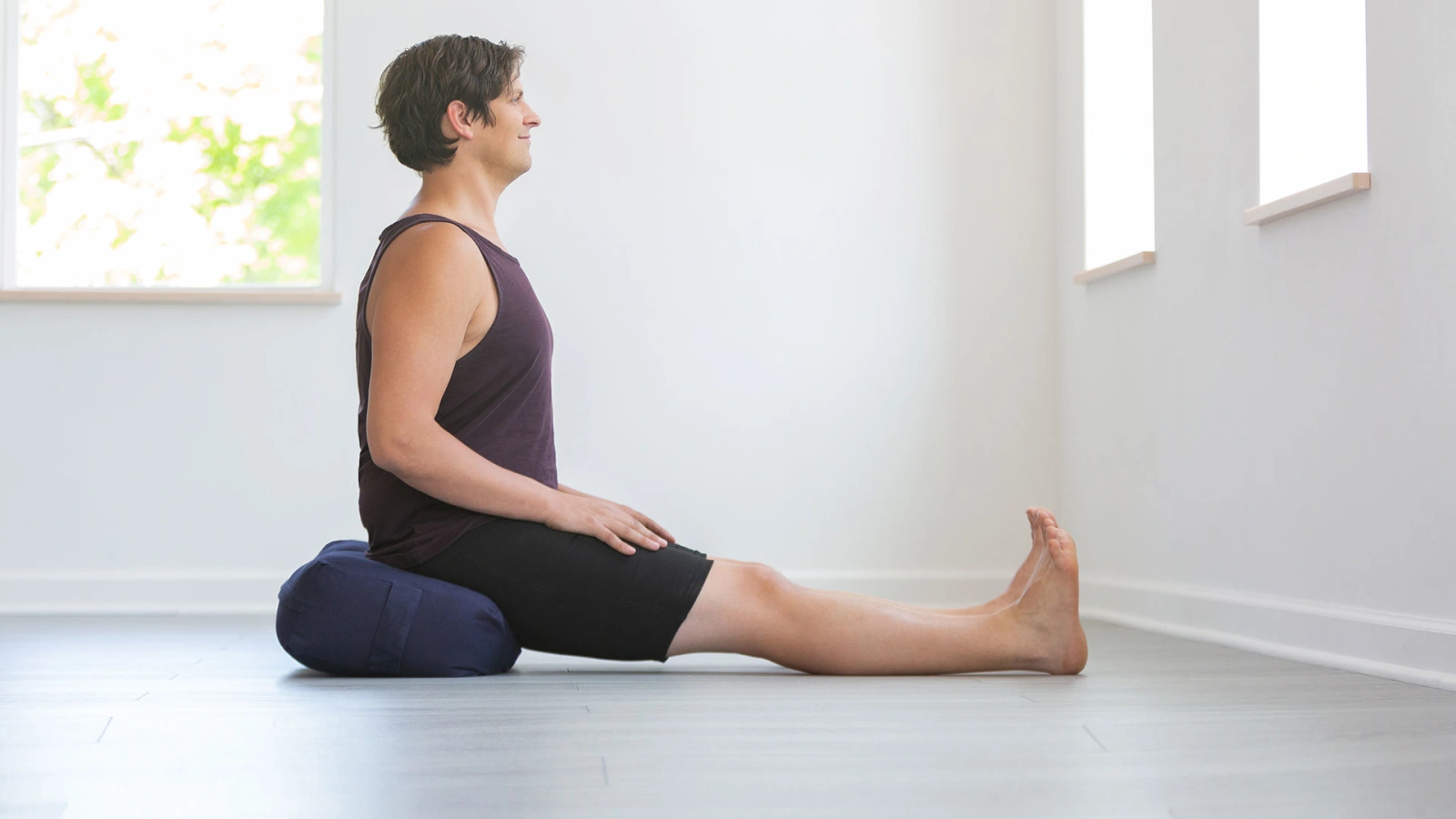 Morning Yoga Poses for Beginners - Great for Tight Hamstrings