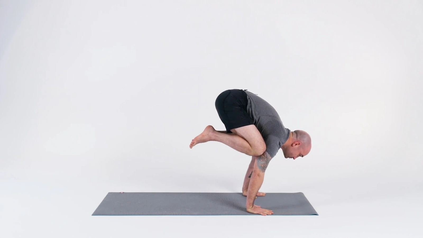 2 Tips for Straightening the Arms in Crane Pose