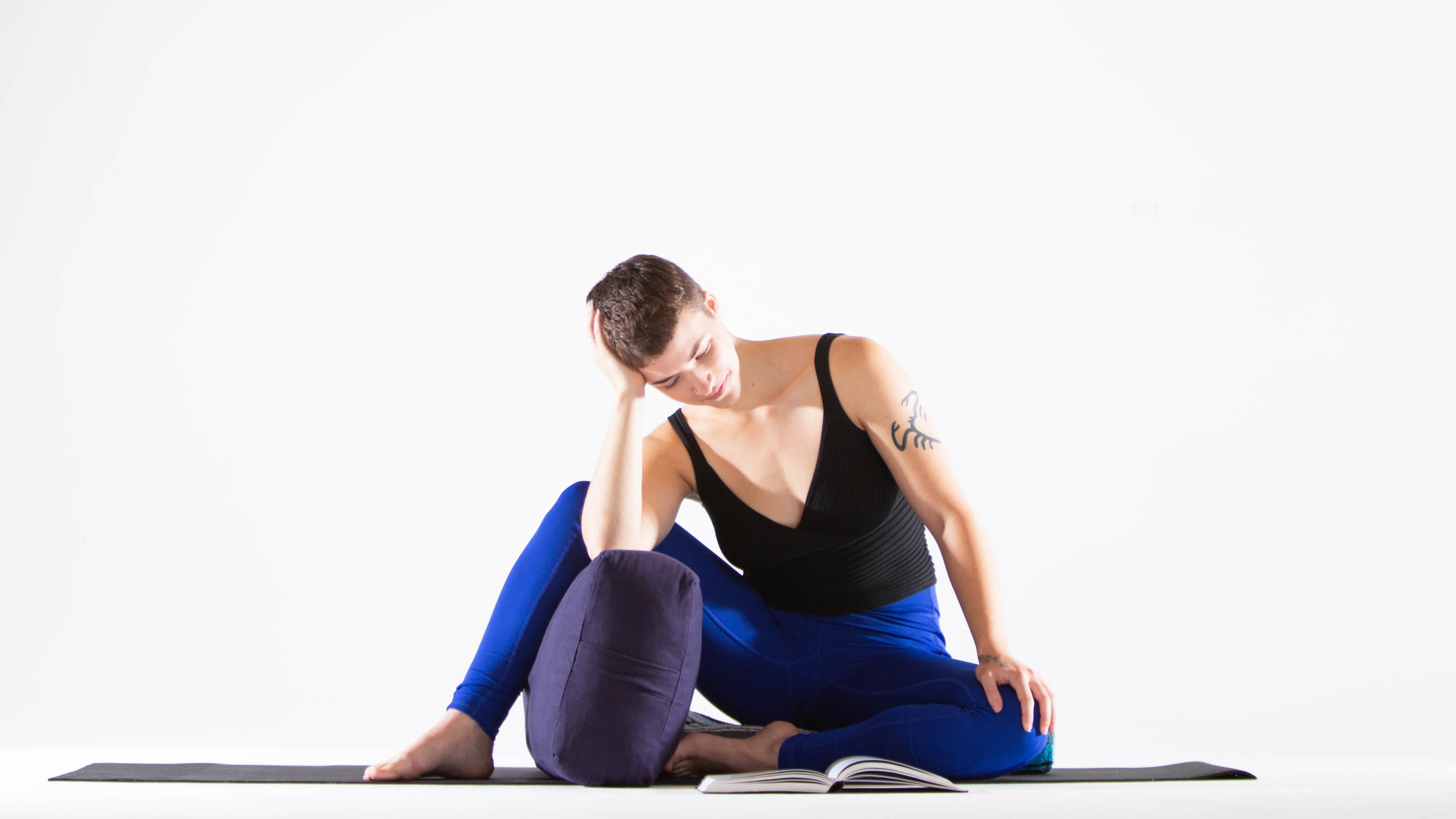One Simple Setup: A Restorative Yoga Sequence Without Tons of Props