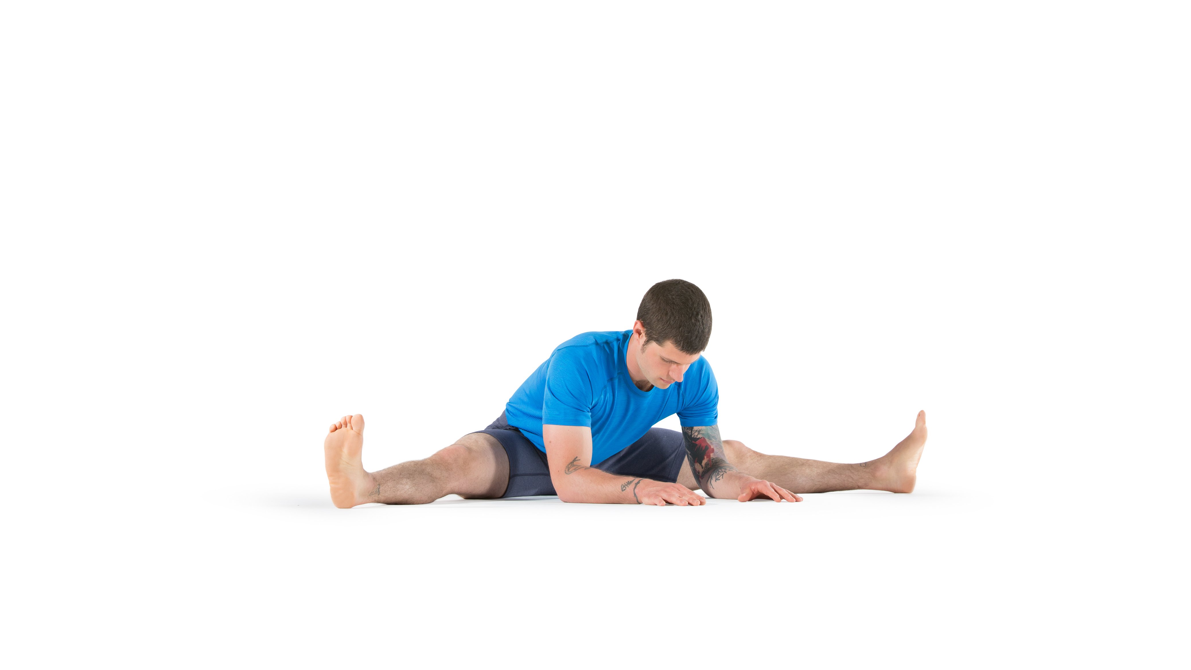 Yoga Pose: Side Wide Legged Forward Bend