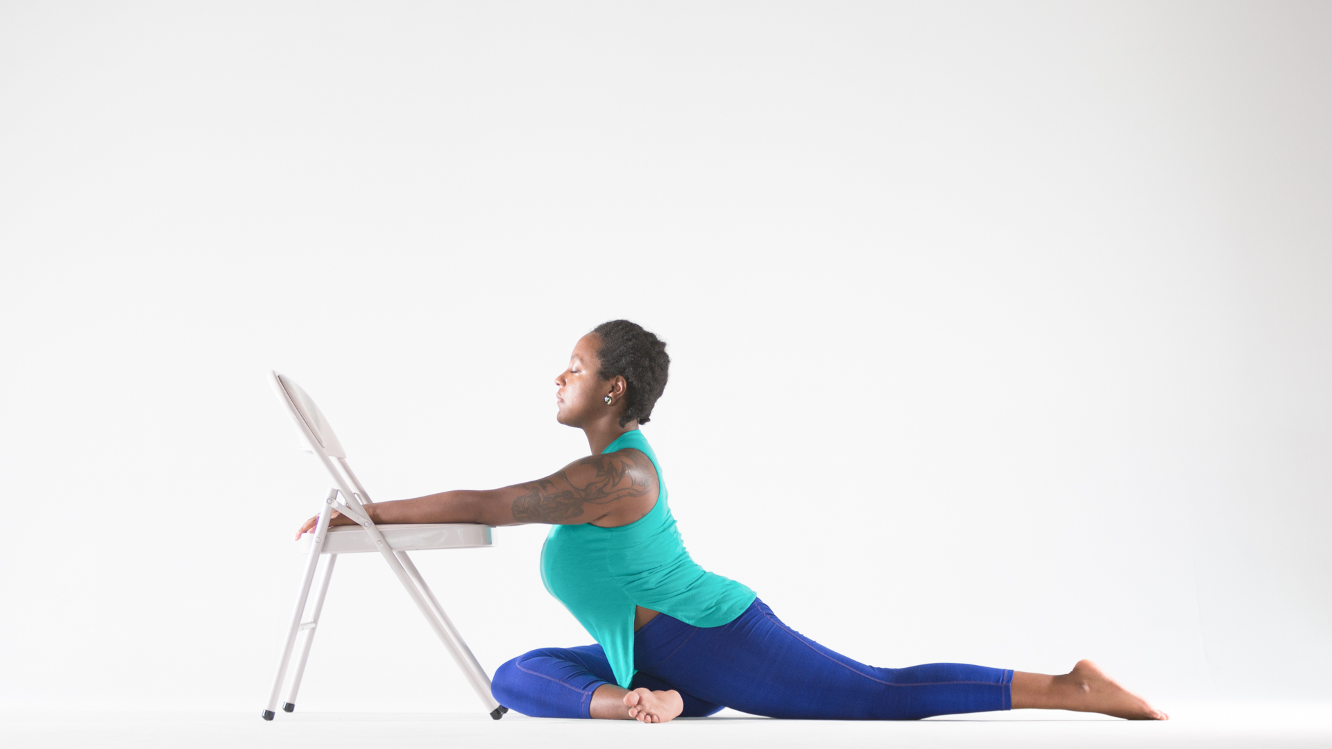 Wild Thing Pose Seated Windshield Wiper Legs Variation Yoga