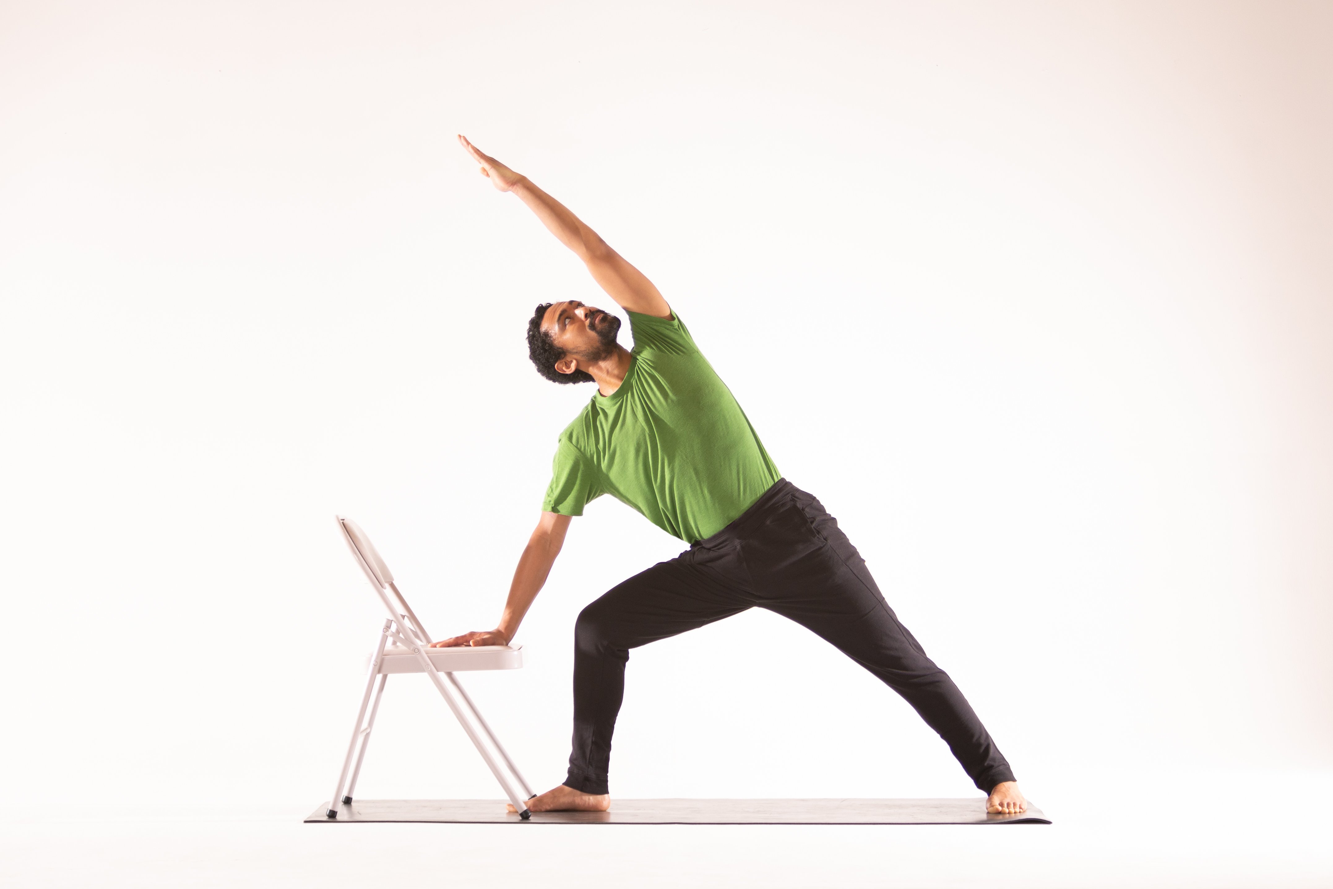 A Chair-Supported Vinyasa to Build Your Strength and Stamina