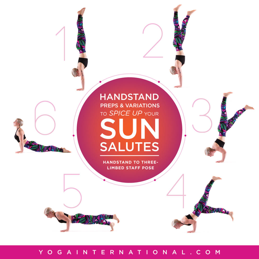 Handstand Variations and Preps to Spice up Your Sun Salutes