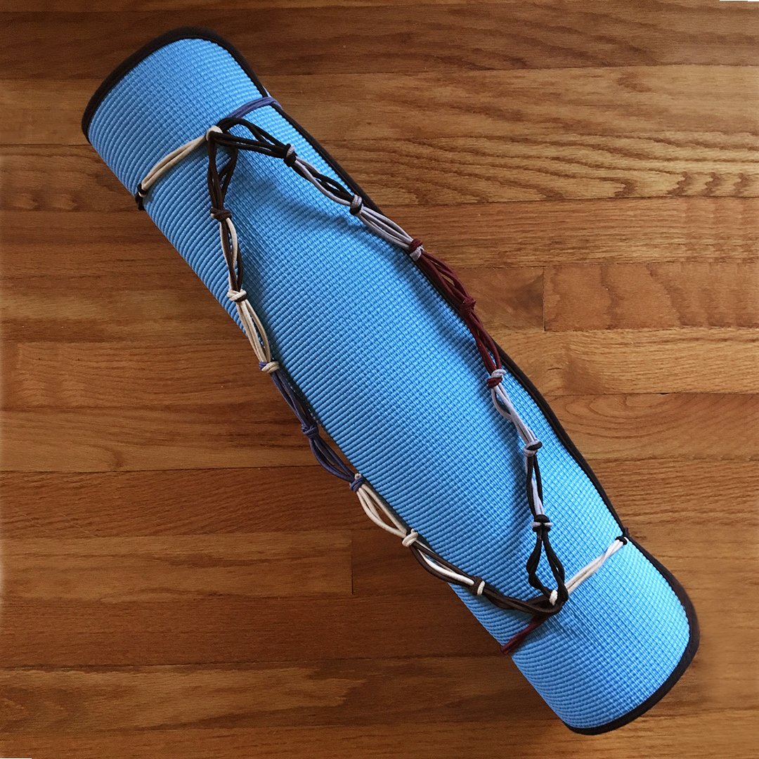 DIY: Make Your Own No-sew Yoga Mat Holder
