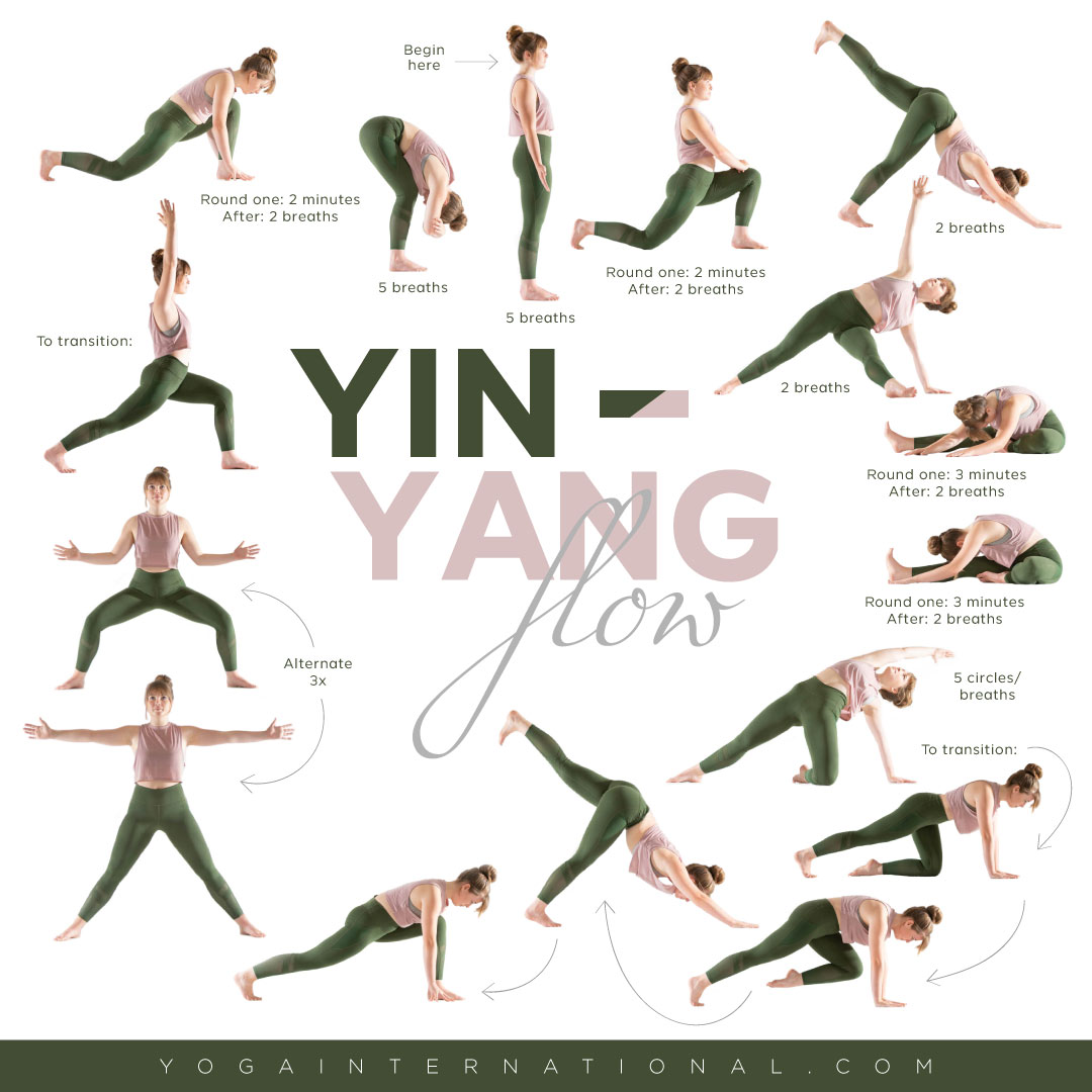 7 Easy Yin Yoga Wall Poses To Melt Away Anxiety | Yoga, Wellness