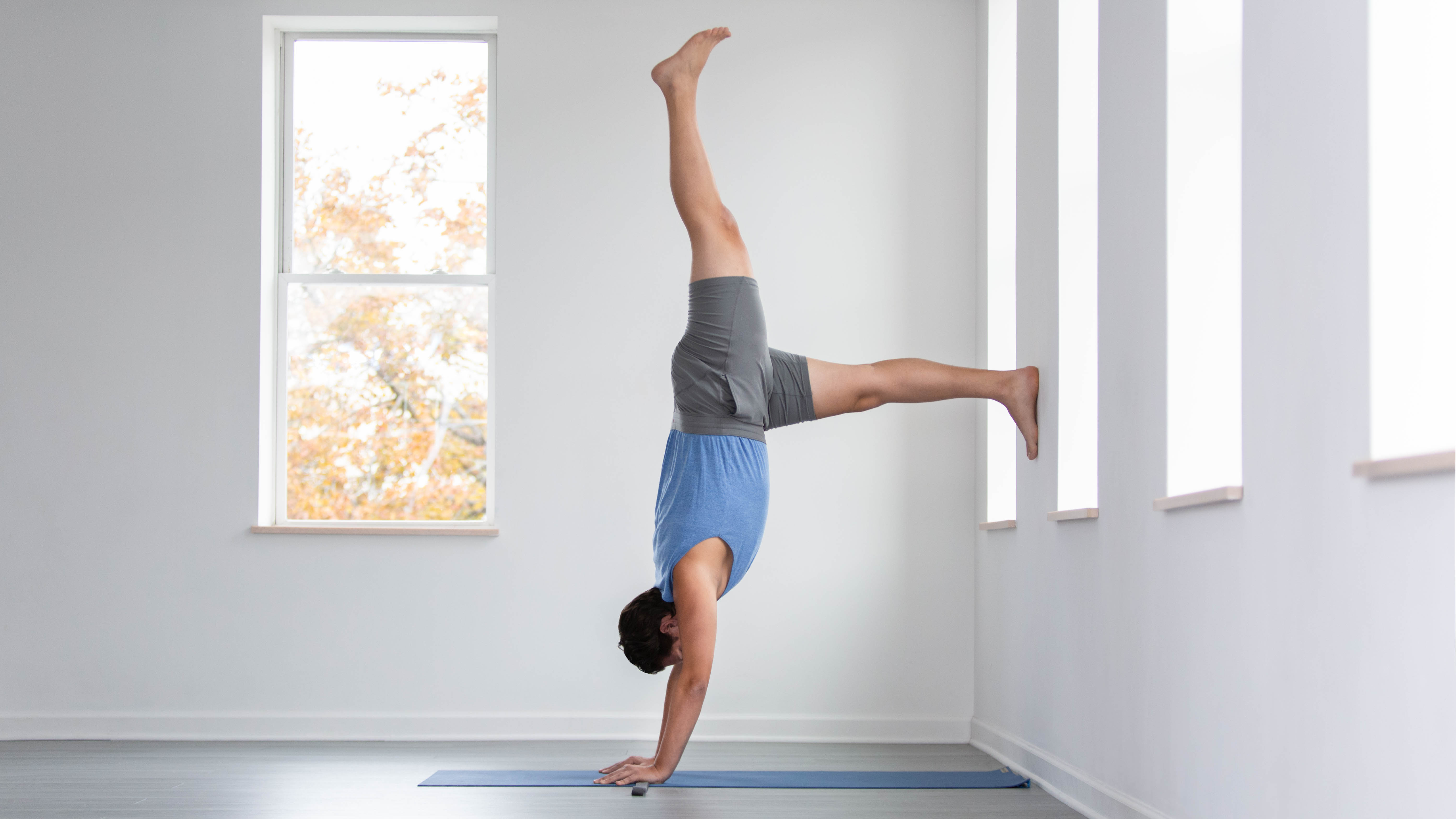 Challenge Yoga Pose: Handstand (Adho Mukha Vrksasana)