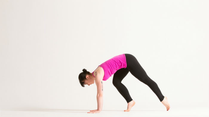 One-Legged Handstand Prep | Iyengar yoga, Iyengar yoga poses, Wall yoga