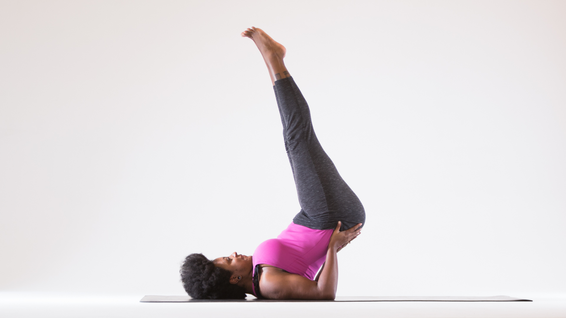 Viparitakarani - Inverted pose - The Yoga Institute