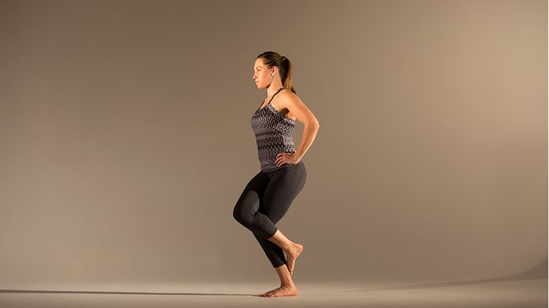 Eagle Pose Step By Step
