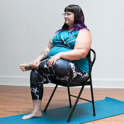 An Accessible, Fully Seated Chair Yoga Practice