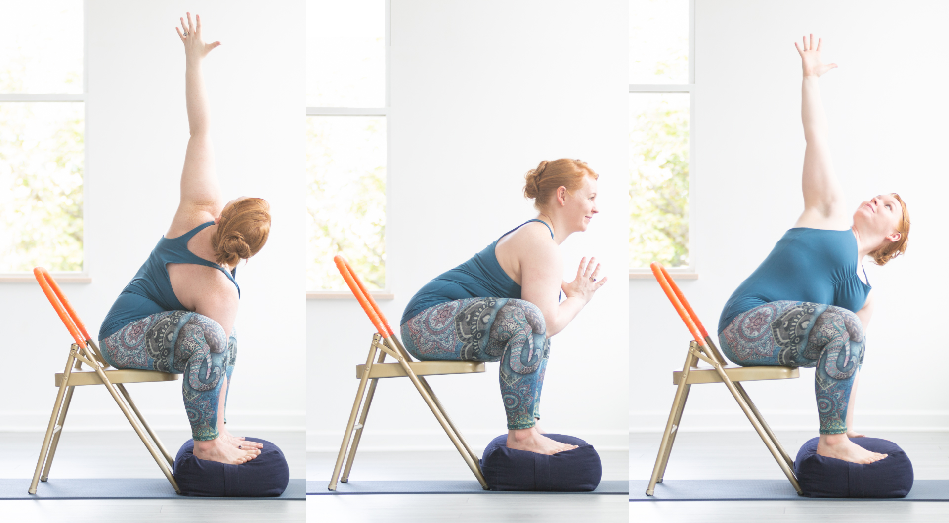 Chair Yoga Sequence for Neck and Shoulders — YOGABYCANDACE