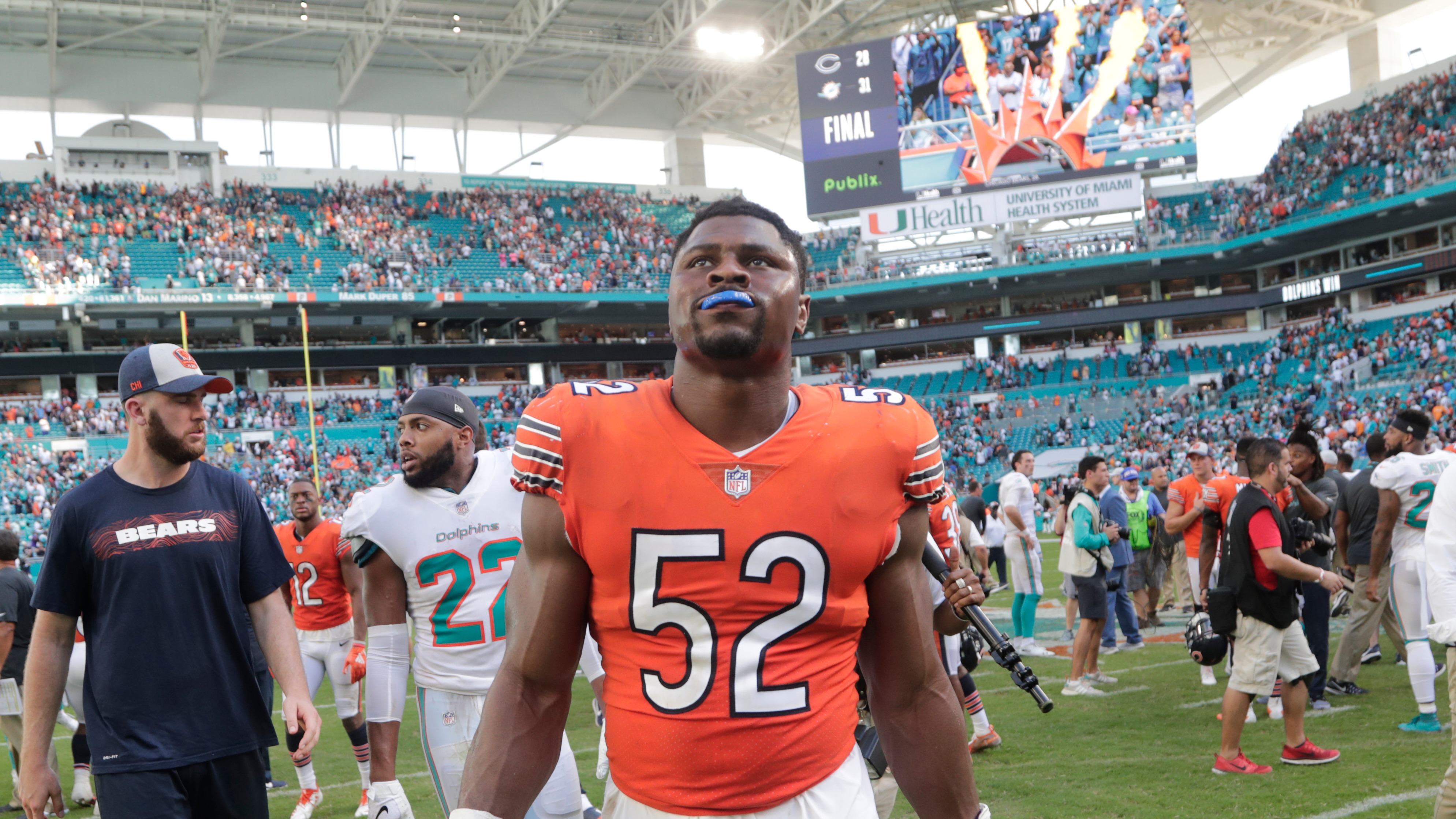 khalil mack pro bowl jersey