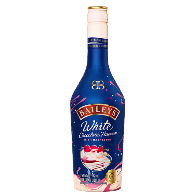 Baileys Weiße Schokolade Geschmack mit Himbeere
