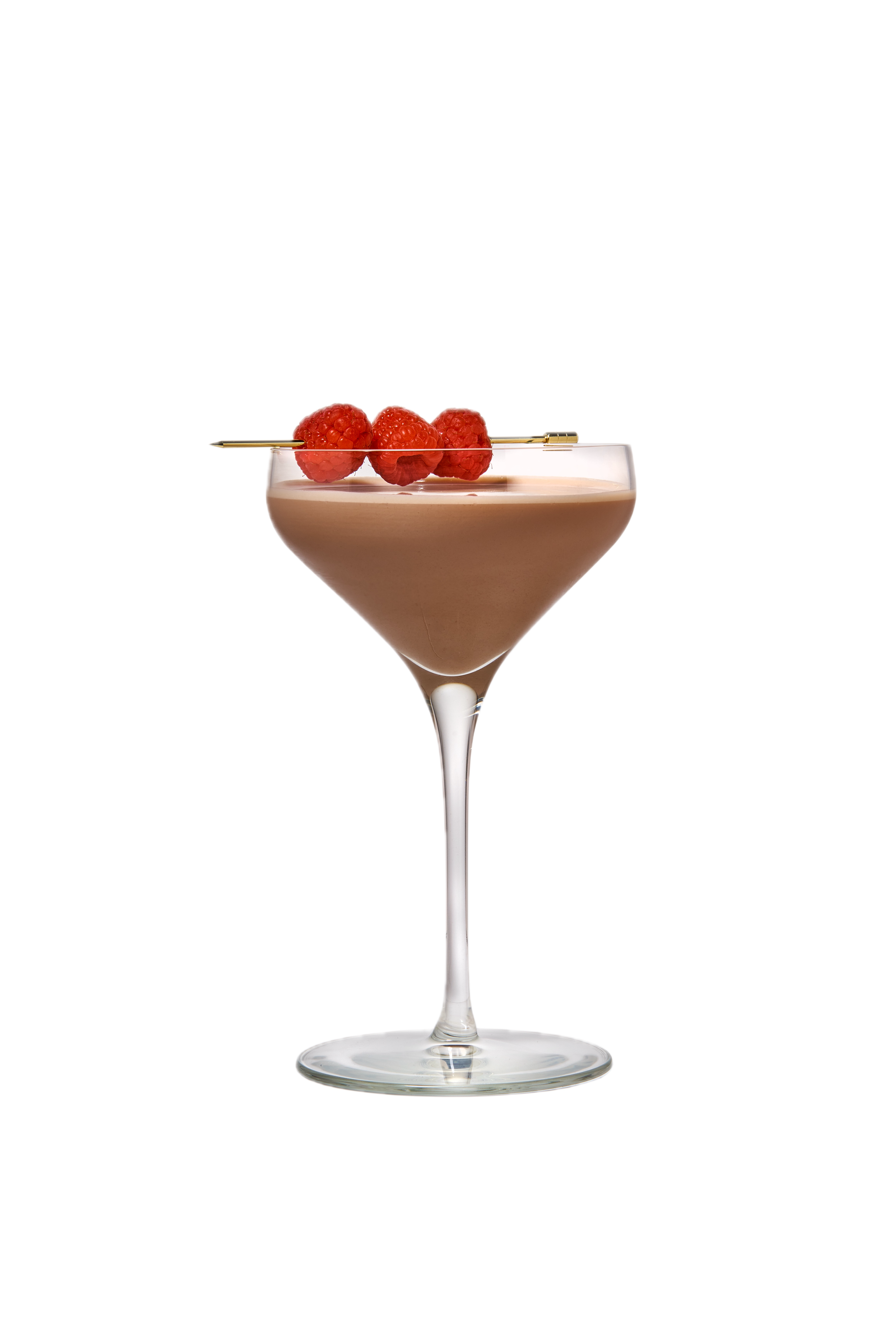 Baileys Chocolate Covered Strawberry Martini serve