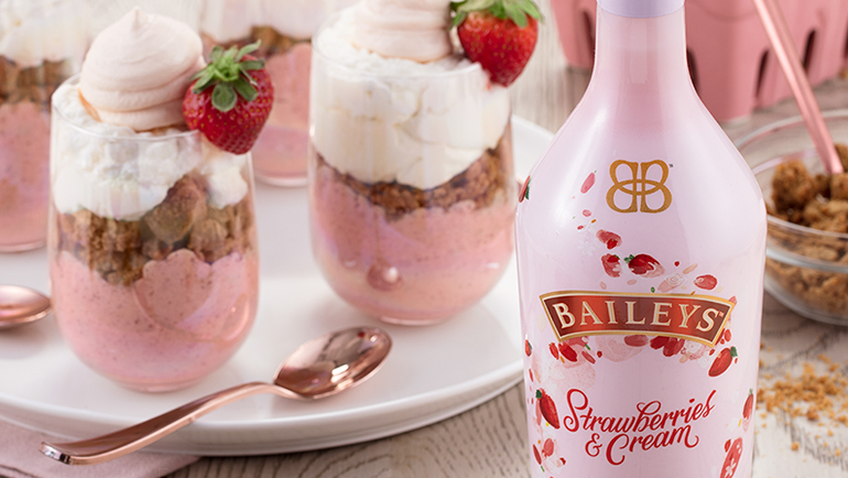 Erdbeerkuchen-Mousse