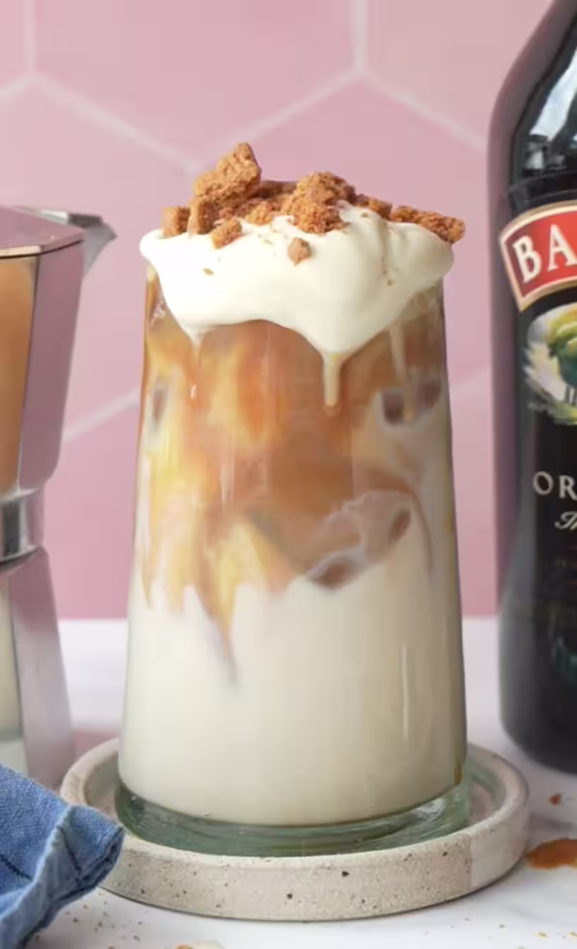 Baileys Biscoff and Pistachio Iced Latte - Ingredients