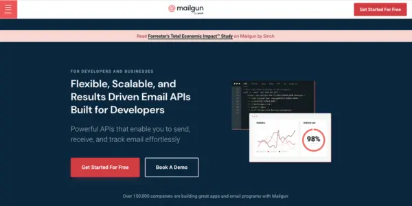 Mailgun（APIかSMTPで送信できる上級者向けメール）