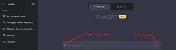 chatgpt interface guide