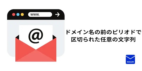 メールアドレスの「サブドメイン」とは？