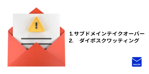 サブドメインを悪用した事例２つ