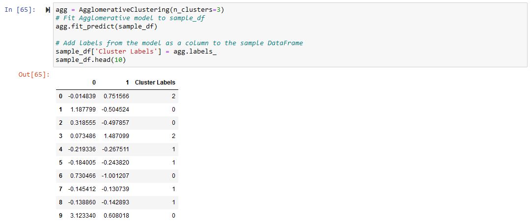 Jeopardy! Clue Clustering - Agglomerative Clustering Labels