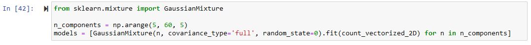 Jeopardy! Clues Clustering - Create Gaussian Mixture Models