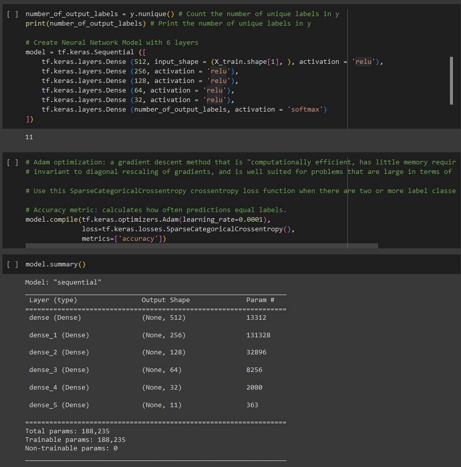 Calgary Crime Statistics - Create Neural Network 2