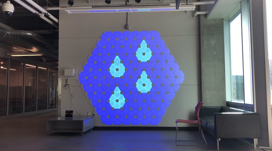 Nanoleaf Hackathon - Night Mode Rain 