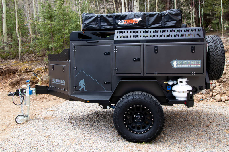 Sasquatch Campers uses sheet metal manufacturing to produce innovative, portable campers