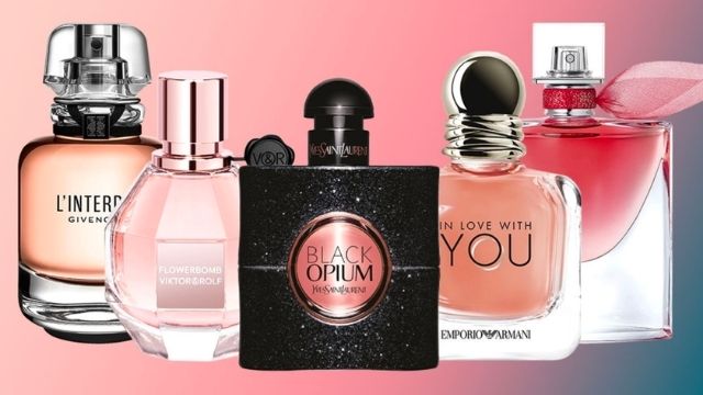Perfume is a sweet-smelling gift for Mother's Day. Image credit: Hello Magazine.