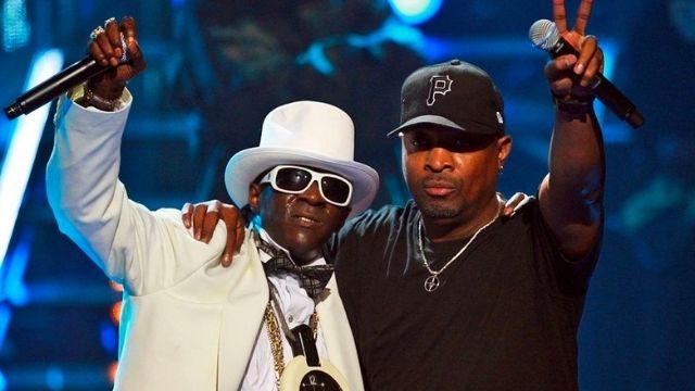 Flavor Flav and Chuck D, the founders of Public Enemy. Image credit: Getty Images.