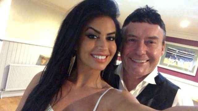 Jimmy White and girlfriend Jade Slusarczyk (Image Credit: The Mirror)