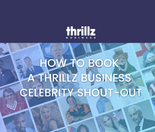 How to Book a Thrillz Business Celebrity Shout-Out