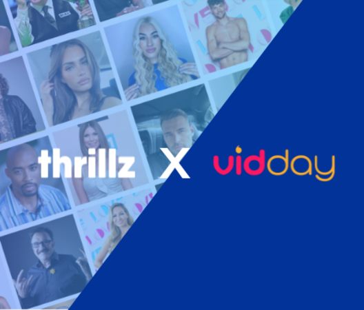 New Partnership: Thrillz and VidDay Go Live!