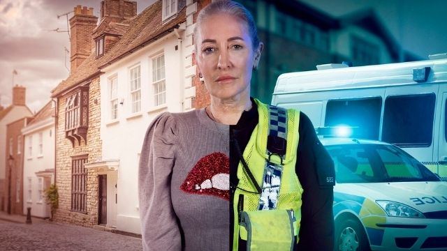Helen opted for a successful career in the police from 2003. Image credit: UKTV.