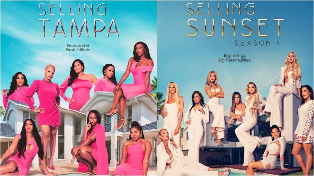 Selling Tampa vs. Selling Sunset. Image credit: Netflix.