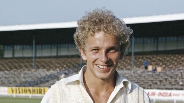 The legendary left-hander made his Test cricket debut for England in 1978. Image credit: Getty Images.