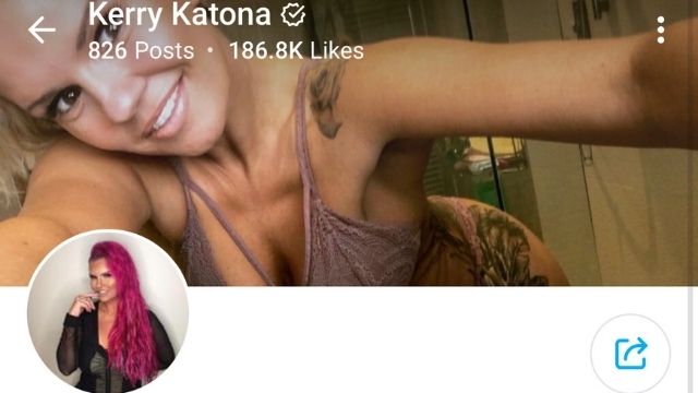 Kerry Katona started her OnlyFans account earlier this year (Image credit: OnlyFans)