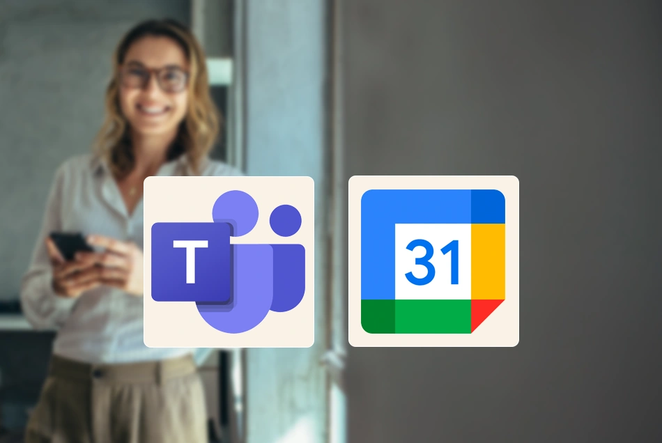 MS Teams and Google Cal