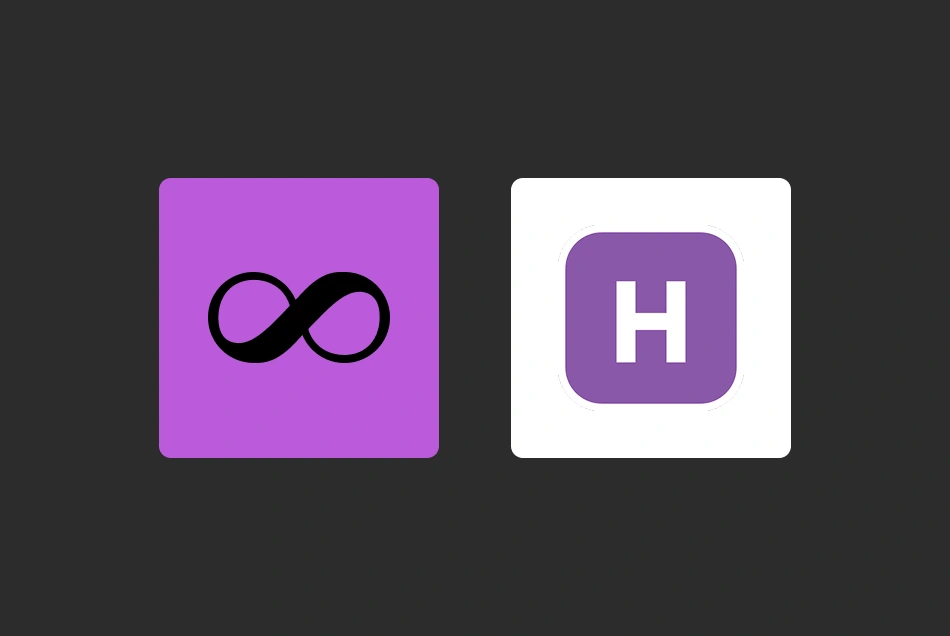 Composite image with the logos of Doodle and Homebase