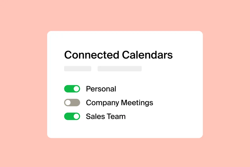 Connected Calendars