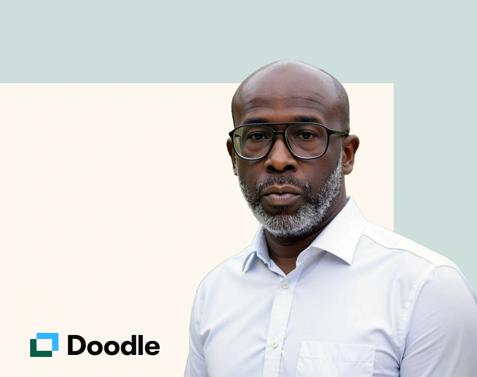 A portrait of Doodle's CISO Niel Harper