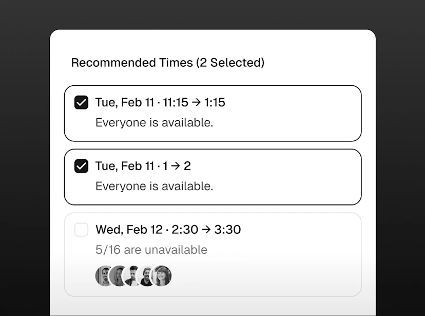 elevate your scheduling with caterzen's nowsta export... Product Features: Elevate scheduling with our advanced tools | Doodle