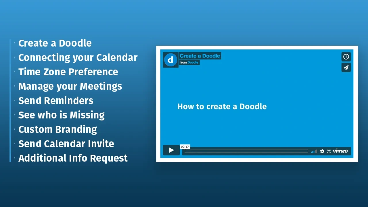 How to create a Doodle