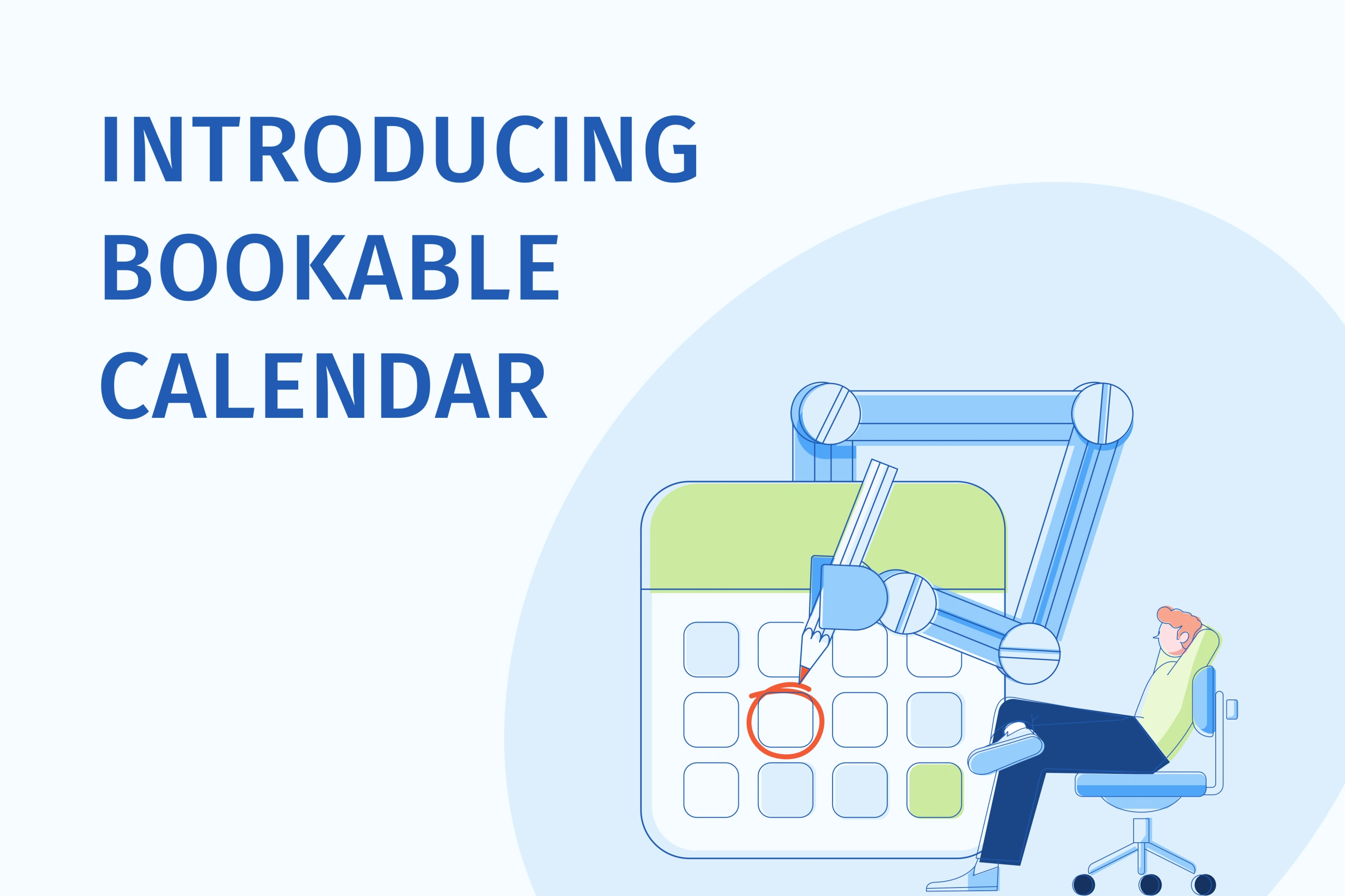 Illustration Bookable Calendar